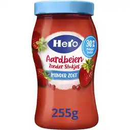 Albert Heijn Hero Aardbeien zonder stukjes minder zoet aanbieding