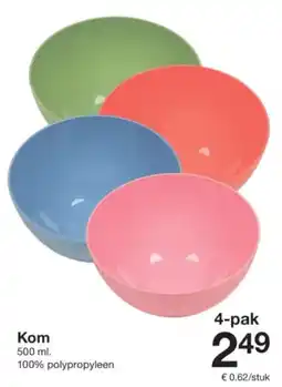 Zeeman Kom aanbieding