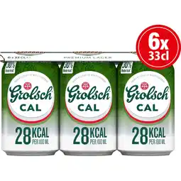 Albert Heijn Grolsch Cal 6-pack aanbieding