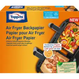 Albert Heijn Toppits Air fryer bakpapier 12x20cm aanbieding