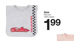 Zeeman Slab bib aanbieding