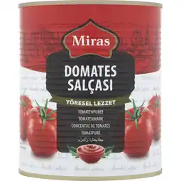 Albert Heijn Miras Domates Salcasi (tomaten puree) aanbieding