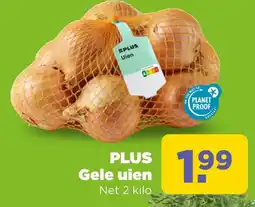 PLUS Plus gele uien aanbieding
