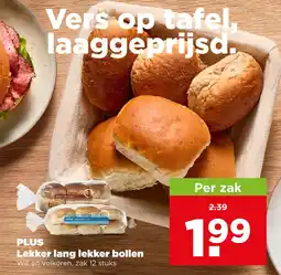 PLUS Plus lekker lang lekker bollen aanbieding