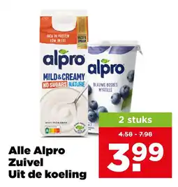 PLUS Alle alpro zuivel aanbieding