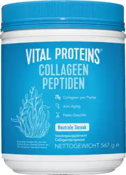 Albert Heijn Vital proteins Collageen peptiden aanbieding
