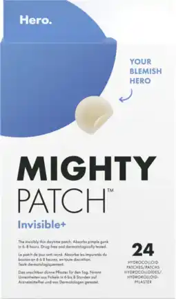 Albert Heijn Hero Mighty patch Invisible+ aanbieding