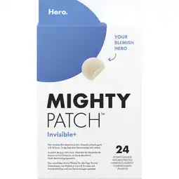 Albert Heijn Hero Mighty patch Invisible+ aanbieding