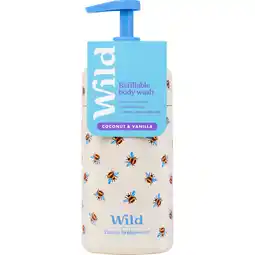Albert Heijn Wild Coconut & vanilla bodywash refill aanbieding