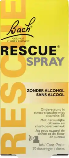 Albert Heijn Bach Rescue spray aanbieding