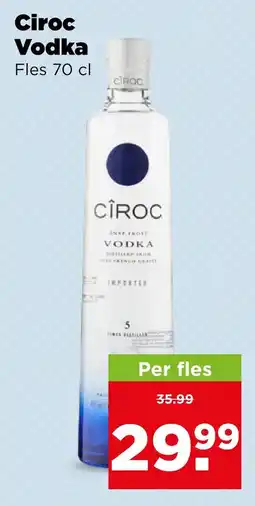 PLUS Ciroc vodka aanbieding