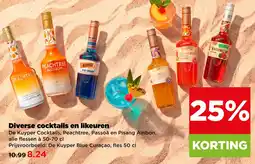 PLUS Diverse cocktails en likeuren aanbieding