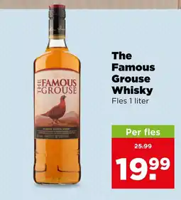 PLUS The famous grouse whisky aanbieding