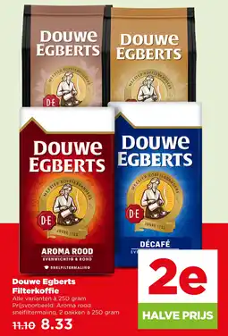 PLUS Douwe Egberts Filterkoffie aanbieding