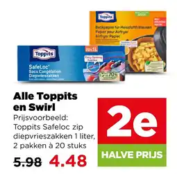 PLUS Alle toppits en swirl aanbieding