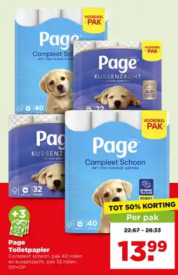 PLUS Page toiletpapier aanbieding