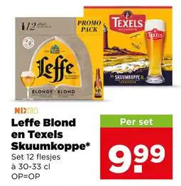 PLUS Leffe en Texels Skuumkoppe aanbieding