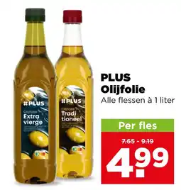 PLUS Plus olijfolie aanbieding
