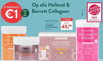 Holland & Barrett Collageen Complex Shots aanbieding