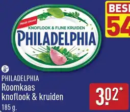 ALDI Philadelphia roomkaas knoflook & kruiden aanbieding