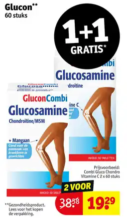 Kruidvat Glucon aanbieding