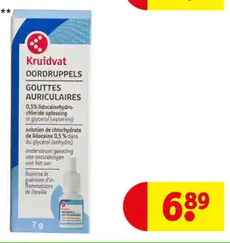 Kruidvat Kruidvat Oordruppels aanbieding