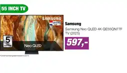 EP Samsung Neo QLED 4K QE55QN77F TV (2025) aanbieding