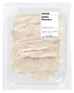 PLUS PLUS Kipfilet flinterdun aanbieding