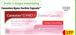 Kruidvat Canesten Gyno Zachte Capsule aanbieding