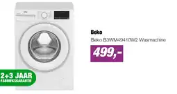 EP Beko B3WM49410W2 Wasmachine aanbieding