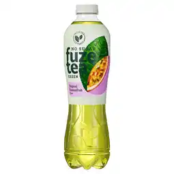 PLUS Fuze Tea Green tea tropical passionfruit zero aanbieding