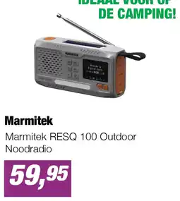 EP Marmitek RESQ 100 Outdoor Noodradio aanbieding