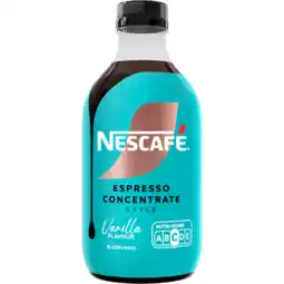 PLUS Nescafe Espresso concentrate vanilla aanbieding