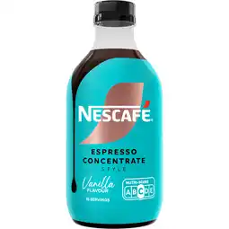 PLUS Nescafe Espresso concentrate vanilla aanbieding