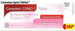 Kruidvat Canesten Gyno 1 Tablet aanbieding