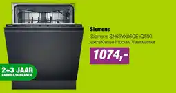 EP Siemens SN65YX05CE iQ500 extraKlasse Inbouw Vaatwasser aanbieding