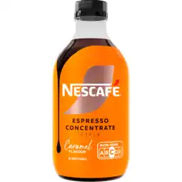 PLUS Nescafe Espresso concentrate caramel aanbieding