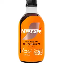PLUS Nescafe Espresso concentrate caramel aanbieding