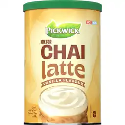 PLUS Pickwick Chai latte vanille aanbieding