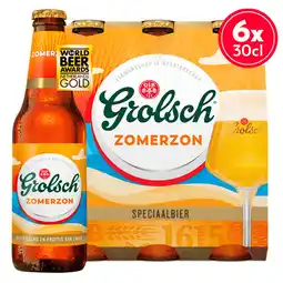 PLUS Grolsch Zomerzon speciaalbier aanbieding