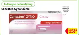 Kruidvat Canesten Gyno Crème aanbieding