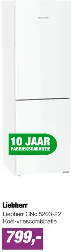 EP Liebherr CNc 5203-22 Koel-vriescombinatie aanbieding