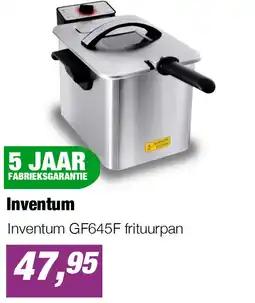 EP Inventum GF645F frituurpan aanbieding