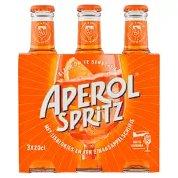 PLUS Aperol Spritz 3x20cl aanbieding