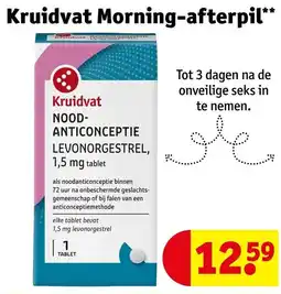 Kruidvat Kruidvat Morning Afterpil aanbieding