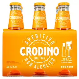 PLUS Crodino Biondo 6x17.5cl aanbieding