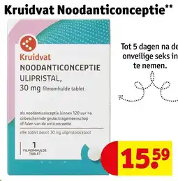 Kruidvat Kruidvat Noodanticonceptie aanbieding