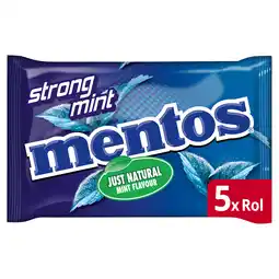 PLUS Mentos Strong Mint 5-pack aanbieding