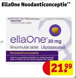Kruidvat Ellaone Noodanticonceptie aanbieding