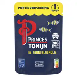 PLUS Princes Tonijn in zonnebloemolie pouch aanbieding